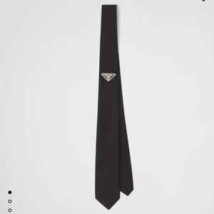 NWOT Black Nylon Men's Tie
